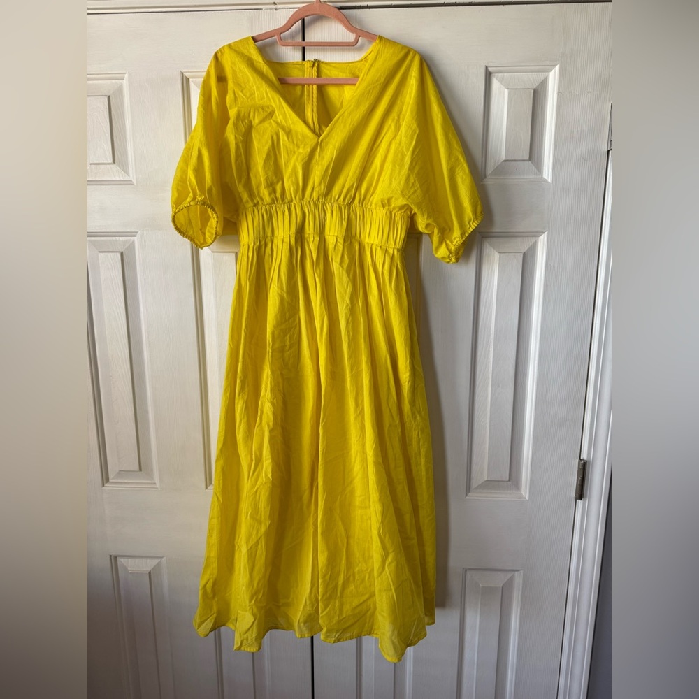 Yellow Brand New With Tags Banana Republic Women's Dress
